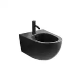 Nic-Design Біде підвісне Nic Design Pin 55х37, чорний глянець (004706008)