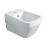 BB19/F87(F85) (WHITE) Біде BB 19 підвісне, біле+Комплект кріплень F87(F85) до BB18/BB19 SIMAS ІТАЛІЯ (BB19/F87(F85) (WHITE))