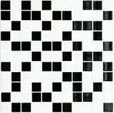 Мозаїка GM 4001 С2 Black-White 300x300x4 Котто Кераміка (GM 425001)