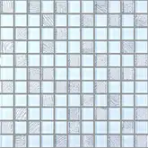 KOTTO Мозаїка GM 8015 C2 Silver S5-White 300x300x8 Котто Кераміка (GM 825015)