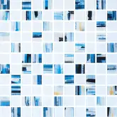 KOTTO Мозаїка скляна GMP 0825032 С2 print 36/white mat 300x300 (кубик 2,5х2,5) Кераміка Лео УКРАЇНА