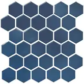 KOTTO Мозаїка HEXAGON H 6008 Steel Blue 295х295х9 Кераміка Лео УКРАЇНА