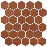 KOTTO Мозаїка HEXAGON H 6009 Brown 295х295х9 Кераміка Лео УКРАЇНА