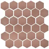KOTTO Мозаїка HEXAGON H 6011 Hot Pink 295х295х9 Кераміка Лео УКРАЇНА