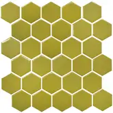 KOTTO Мозаїка HEXAGON H 6016 Olive 295х295х9 Кераміка Лео УКРАЇНА