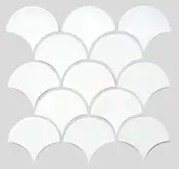КОТТО КЕРАМІКА Мозаїка SCALES SC 6024 White 240x240x9 0,037 м2 Кераміка Лео