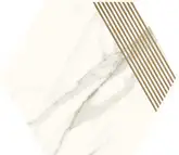 Декор Calacatta Hexagon B MAT 17,1x19,8 код 3782 Ceramika Paradyz (I-H-171X198-1-CALA.--B- N)