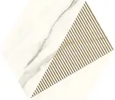 Декор Calacatta Hexagon C MAT 17,1x19,8 код 3799 Ceramika Paradyz (I-H-171X198-1-CALA.--C-N)