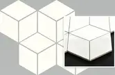 Мозаїка пресована Універсальна Bianco Romb Braid 20,5x23,8 код 1849 Ceramika Paradyz (M-P-205X238-1-UNIW.BIROBR)