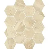 Мозаїка пресована Sunlight Stone Beige Hexagon 22x25,5 код 7070 Ceramika Paradyz (M-P-220X255-1-SUNL.BESTHE)