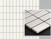 Мозаїка пресована Albir Bianco (2,3x4,8) 29,8x29,8 код 9023 Ceramika Paradyz (M-P-298X298-1-ALBI.BI24-2)
