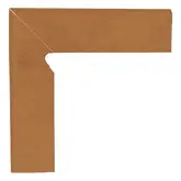 Цоколь Aquarius Brown Лівий 2 ел 8,1x30 код 5458 Ceramika Paradyz (Z---081X300-1-AQUS.BRLE-C)