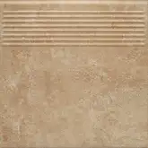 Сходинка пряма Ilario Beige 30x30 код 4832 Ceramika Paradyz (Z---300X300-1-ILAR.BESP-2)