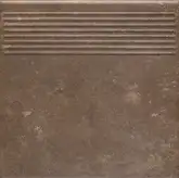 Сходинка пряма Ilario Brown 30x30 код 4856 Ceramika Paradyz (Z---300X300-1-ILAR.BRSP-2)