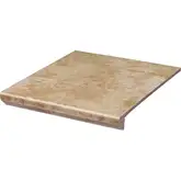 Сходинка з капіносом пряма Ilario Beige 30x33 код 1213 Ceramika Paradyz (Z---300X330-1-ILAR.BEKP)
