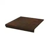 Сходинка з капіносом пряма Semir Brown 30x33 код 0182 Ceramika Paradyz (Z---300X330-1-SEMI.BRKP)
