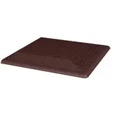 Сходинка кутова Natural Brown STR 30x30 код 4689 Ceramika Paradyz (ZD--300X300-1-NATU.BRSN-S)