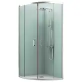Душевая кабина Devit Eco 90 х 90 х h190 см (профиль - хром, стекло - прозрачное), без поддона ECO6090