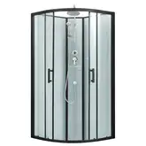 Душевой бокс Lidz Majatek SB90x90.BLA.LOW.TR, стекло прозрачное 5 мм без поддона (LMSB9090BLALOWTR2)