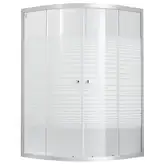 Душевая кабина Lidz Wieza SC90x90.SAT.MID.L, стекло Linie 4 мм без поддона (LWISC9090SATMIDL2)