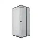 Mixxus CUBIC SC01 Душова кабіна, графіт/прозоре скло (MI6907)