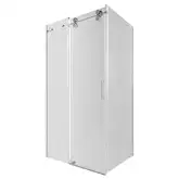 Душевая кабина Qtap Aries CRM10128RC8 120x80 см, стекло Clear 6 мм, покрытие CalcLess без поддона (ARICRM10128RC8)
