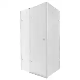 Душевая кабина Qtap Capricorn CRM10128RC6 120x80 см, стекло Clear 6 мм, покрытие CalcLess без поддона (CAPCRM10128RC6)