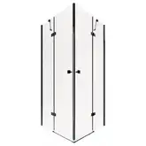 Душевая кабина Qtap Crow BLA1099SC6 90x90 см, стекло Clear 6 мм, покрытие CalcLess без поддона (CROWBLA1099SC6)
