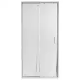 Душевая дверь в нишу Qtap Taurus CRM208-9.C6 80-90x185 см, стекло Clear 6 мм, покрытие CalcLess (TAUCRM2089C6)