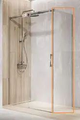Radaway Espera Pro S1 Боковая стенка 100, хром/прозрачное (10093100-01-01)