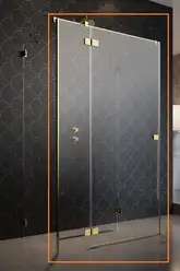 Душові двері Essenza Pro Gold KDJ+S 100 ліві, RADAWAY (10097310-09-01L)
