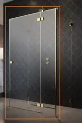 Душові двері Essenza Pro Gold KDJ+S 100 праві, RADAWAY (10097310-09-01R)