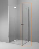 Душова кабіна (половина) Essenza New KDD-B 90 без порогу права, RADAWAY (385071-01-01RB)