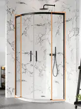 Комплект бокових стінок Idea Black PDD 90L×90R, RADAWAY (387140-54-01)