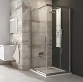 Ravak BLRV2-90 Душевая кабина, прозрачное стекло, полир.алюм. (1LV70C00Z1)