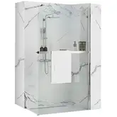 Душова Стінка REA Aero Хром 100 + EVO KPL-7551-08945