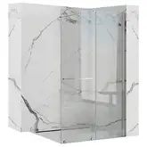 Rea Cortis 100 Душевая стенка раздвижная, хром (REA-K7210)