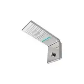 Душова панель Bossini Syncro-Neb RGB Lights Cromotherapy 3 режиму 450х200, хром (I00635000030005)