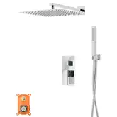 Душевая система CORSAN ANGO 30 CHROME + BOX скрытого монтажа (ZA30MCH)