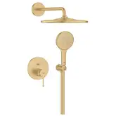 Душова система Grohe Essence прихованого монтажу (колір - брашироване золото) 25287GN0
