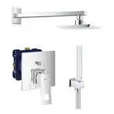 Душова система прихованого монтажу Grohe Eurocube, хром (UA2406200A)