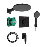 Hansgrohe Raindance Alive S 300 Душевая система, черный мат (24630670)