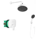 Душова система прихованого монтажу Hansgrohe Rainfinity / Talis E (колір - білий матовий) 26228671745WH