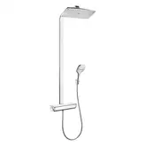 Душевая система с термостатом Hansgrohe Raindance E Showerpipe 360 1jet EcoSmart 9 л/мин (цвет - хром) 27286000HG