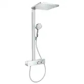 Душова система Hansgrohe Raindance E Showerpipe 300 1jet з термостатом EcoSmart 9 л / хв, хром (27362000)