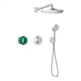 Душова система Hansgrohe Croma E 280 1jet Ecostat S 7 в 1, хром (27954000)