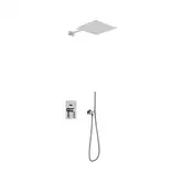Душевая система KOHLMAN DEXAME 20 CHROME + BOX скрытого монтажа (QW210DQ20)