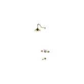 Kraus KEF-16054 Душевая система, золотой (KEF-16054G)