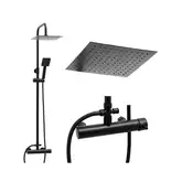 Yoka Flova 25 Чорний душовий гарнітур (BP.FLOVA 25 BLK)