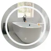 Зеркало Qtap Jay R590 с LED-подсветкой QT0778250359W